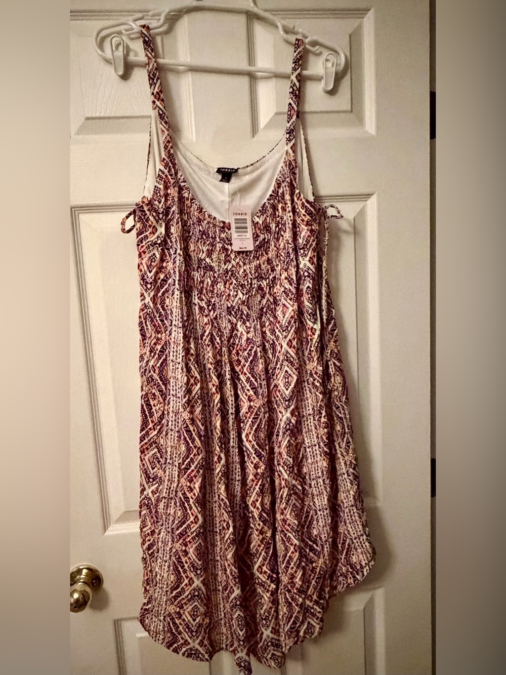 NWT Torrid Multicolor Geometric Print Dress